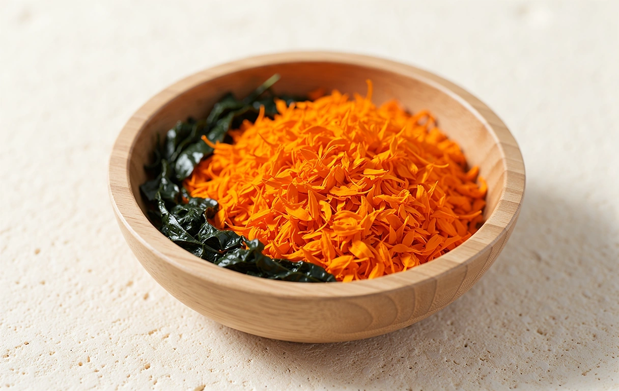 Natural ingredients for visual comfort