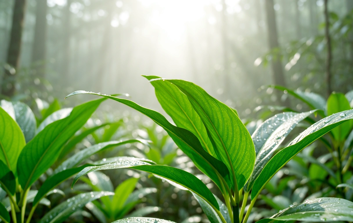Natural botanical environment